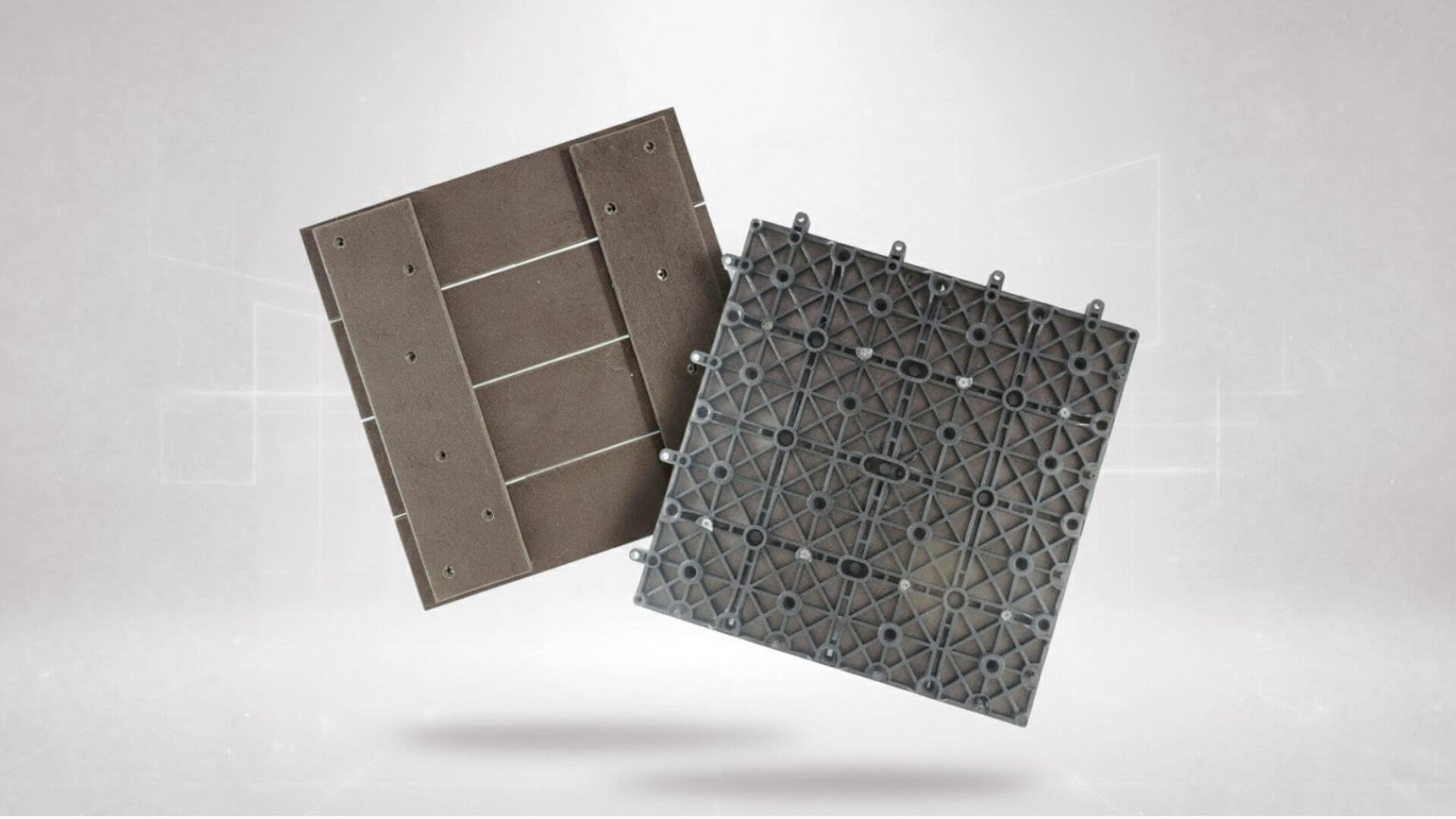 Peças de deck modular